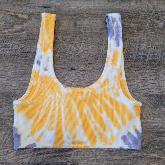 NWT ZARA | Tie-Dye Ribbed Crop Tank Top | Sz. S - Picture 5 of 5
